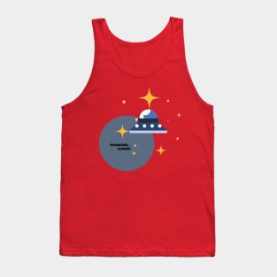 HAPPY ALIEN Tank Top